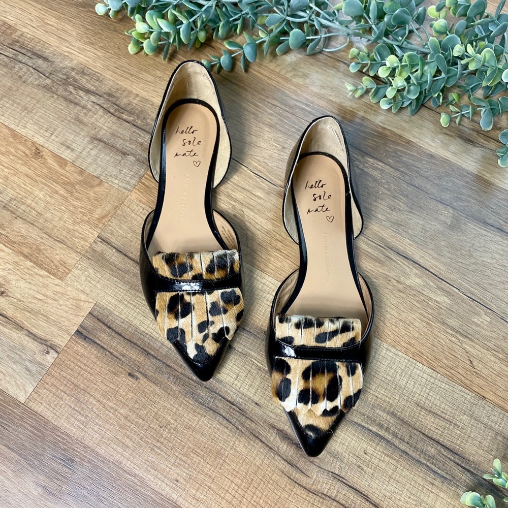 Banana Republic | Leopard Pointed D’orsay Flats